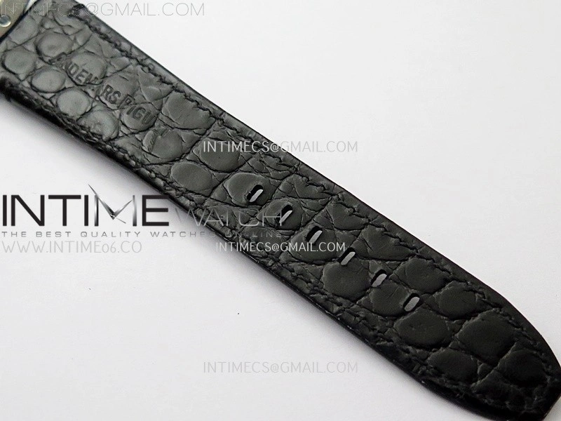 Code 11.59 SS 15210 APSF 1:1 Best Edition Black Dial on Black Leather Strap SA4302 Super Clone
